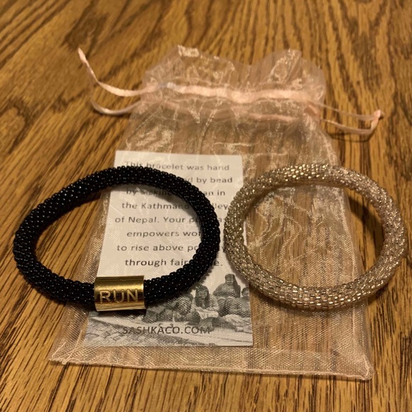 Set of 2 Roll-on Beaded Bracelets - Picture 6 of 6